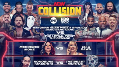 AEW Collision Results 8/29/26 AEW Collision Results 8/29/26