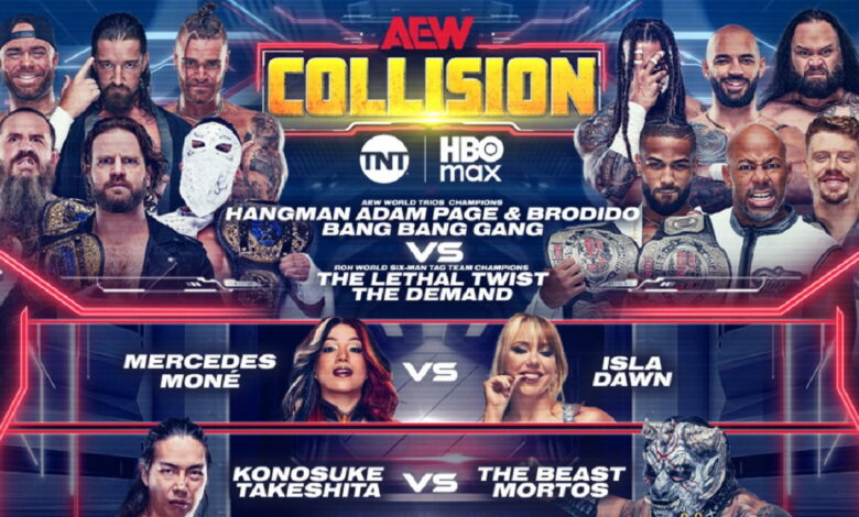 AEW Collision Results 8/29/26 AEW Collision Results 8/29/26