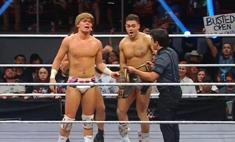 Tag Team Titles Change Hands At WWE NXT Heatwave 2026 Tag Team Titles Change Hands At WWE NXT Heatwave 2026