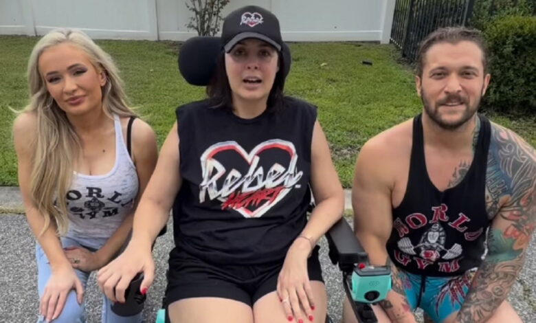 Killer Kross & Scarlett Bourdeaux Take ALS Ice Bucket Challenge Killer Kross & Scarlett Bourdeaux Take ALS Ice Bucket Challenge