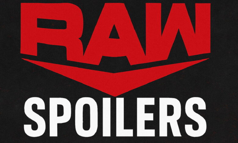 WWE Raw Spoilers From 8/28 Taping In Cleveland, OH. WWE Raw Spoilers From 8/28 Taping In Cleveland, OH.