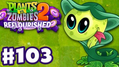 ZNAKE LILY! New Plant! – Plants vs. Zombies 2: Reflourished – Gameplay Walkthrough Part 103 ZNAKE LILY! New Plant! – Plants vs. Zombies 2: Reflourished – Gameplay Walkthrough Part 103