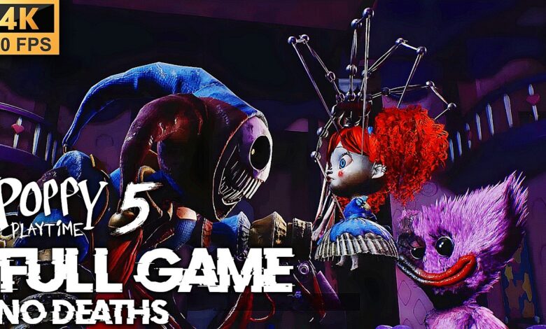 Poppy Playtime CHAPTER 5 – FULL GAME Walkthrough NO DEATHS – (4K60fps) Poppy Playtime CHAPTER 5 – FULL GAME Walkthrough NO DEATHS – (4K60fps)