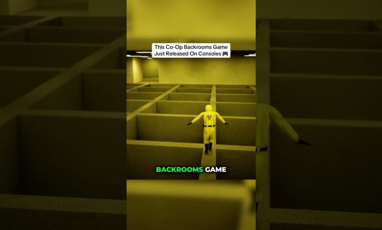This Co-Op Backrooms Game Just Released On Consoles! 🔥 This Co-Op Backrooms Game Just Released On Consoles! 🔥