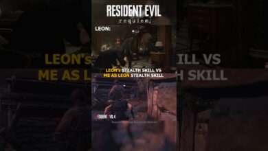 Me As LEON’s Stealth Skills – RESIDENT EVIL REQUIEM Gameplay Walkthrough RE4 Comparison Me As LEON’s Stealth Skills – RESIDENT EVIL REQUIEM Gameplay Walkthrough RE4 Comparison