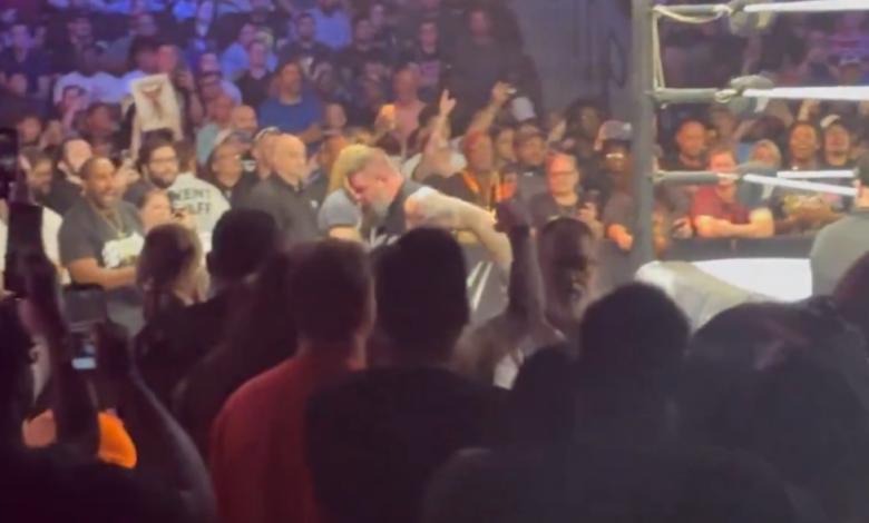 Kevin Owens Suffers Apparent Injury At WWE Live Event Kevin Owens Suffers Apparent Injury At WWE Live Event