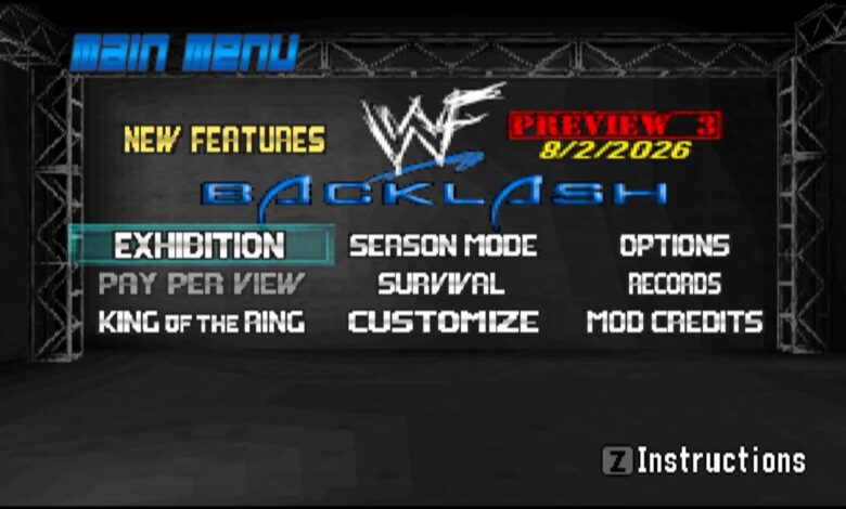 WWF Backlash Preview 3 Showcase WWF Backlash Preview 3 Showcase