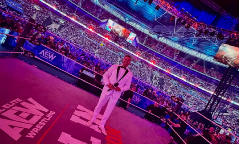 Justin Roberts Addresses His Mistake From AEW All In: London Justin Roberts Addresses His Mistake From AEW All In: London