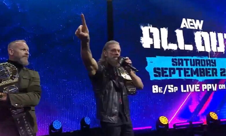 TLC Teased For Three-Team Title Match At AEW All Out 2026 TLC Teased For Three-Team Title Match At AEW All Out 2026
