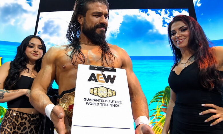 Andrade’s “Selfie Girl” From 9/5 AEW Collision Reveals Her Identity Andrade’s “Selfie Girl” From 9/5 AEW Collision Reveals Her Identity