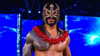Roman Reigns Wears OTC Mask & Retains Title At Mexico Raw Roman Reigns Wears OTC Mask & Retains Title At Mexico Raw