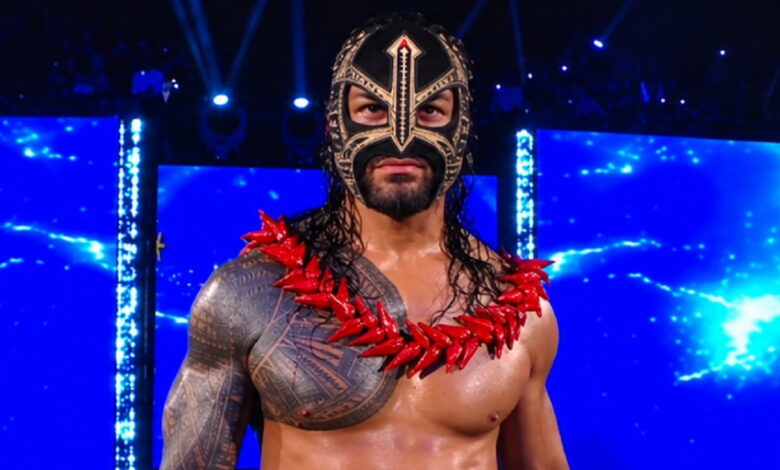 Roman Reigns Wears OTC Mask & Retains Title At Mexico Raw Roman Reigns Wears OTC Mask & Retains Title At Mexico Raw