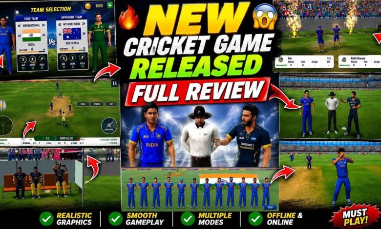 New Cricket Game Released With IPL 2026 & T20 World Cup Etc Tournaments Free Full Review New Cricket Game Released With IPL 2026 & T20 World Cup Etc Tournaments Free Full Review