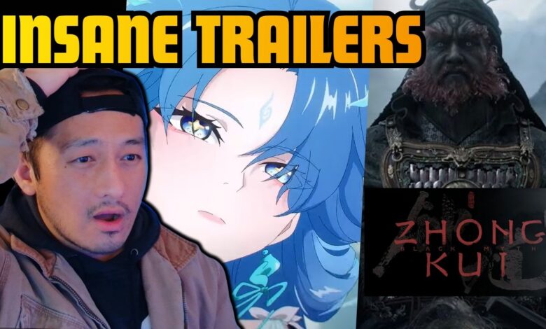 REACTING TO VIDEO GAME TRAILERS & CHATTING REACTING TO VIDEO GAME TRAILERS & CHATTING