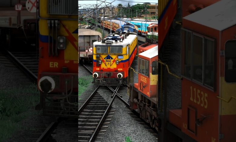 WAG 5 Honking Railroad Crossing 2 l Train Simulator Games Videos #trainsimulator #train #traingame WAG 5 Honking Railroad Crossing 2 l Train Simulator Games Videos #trainsimulator #train #traingame