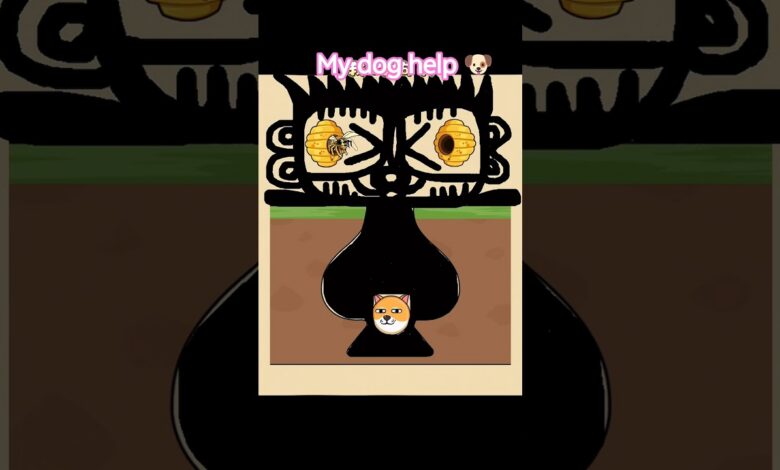 My dog help rescue video game 🐶🥺#shorts #funny #games #comedy #music #viral My dog help rescue video game 🐶🥺#shorts #funny #games #comedy #music #viral