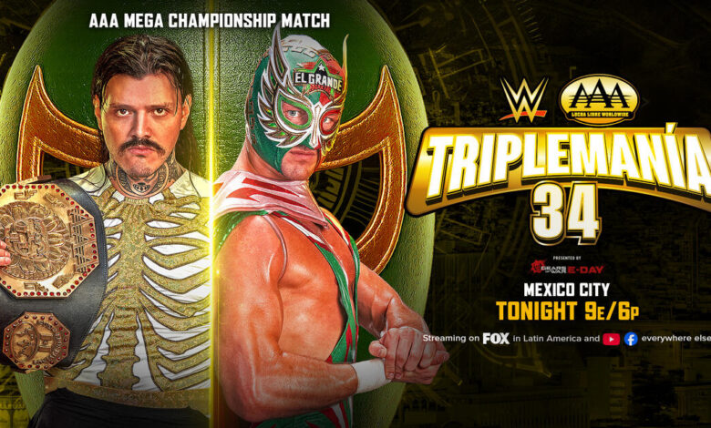 AAA TripleMania 34 Night 2 Results 9/13/26 AAA TripleMania 34 Night 2 Results 9/13/26