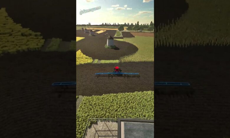 Satisfying Farming Simulator videos #farmingsimulator22 #FS22 #Shorts #Agriculture #countrylife Satisfying Farming Simulator videos #farmingsimulator22 #FS22 #Shorts #Agriculture #countrylife