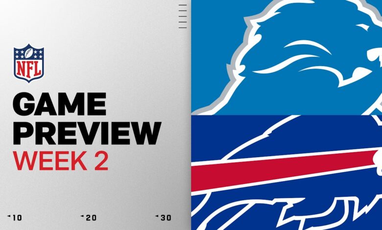 Detroit Lions vs Buffalo Bills Game Preview | 2026 Week 2 Detroit Lions vs Buffalo Bills Game Preview | 2026 Week 2