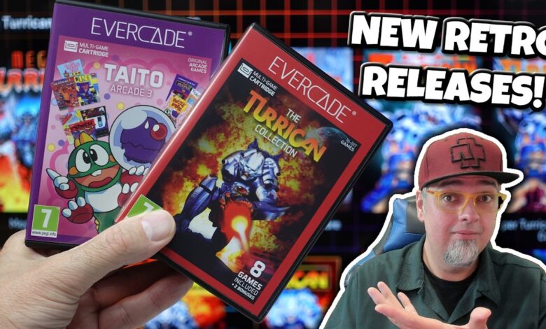 Retro TAITO Arcade & Turrican Games Just Released On NEW Cartridges! Evercade Review Retro TAITO Arcade & Turrican Games Just Released On NEW Cartridges! Evercade Review