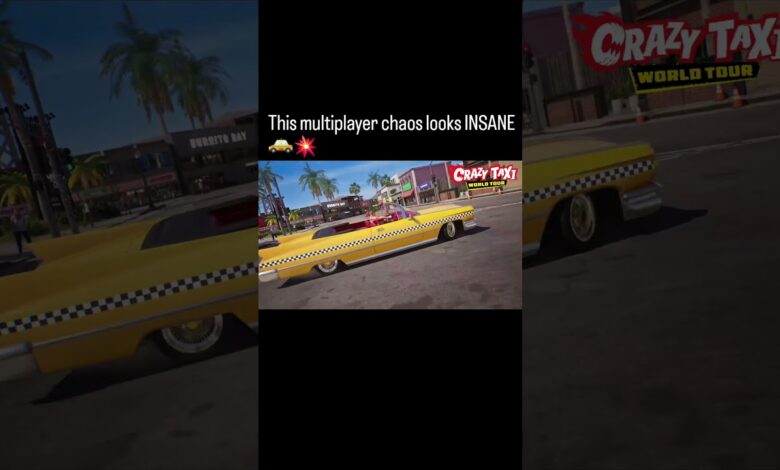 This New Crazy Taxi Multiplayer Trailer Is Pure Chaos 😭 #ad @SEGA_West This New Crazy Taxi Multiplayer Trailer Is Pure Chaos 😭 #ad @SEGA_West