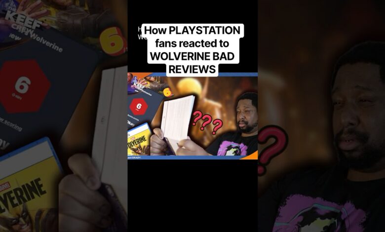 How PLAYSTATION FANS reacted to WOLVERINE’S BAD REVIEWS! #comedy #gaming #wolverine How PLAYSTATION FANS reacted to WOLVERINE’S BAD REVIEWS! #comedy #gaming #wolverine