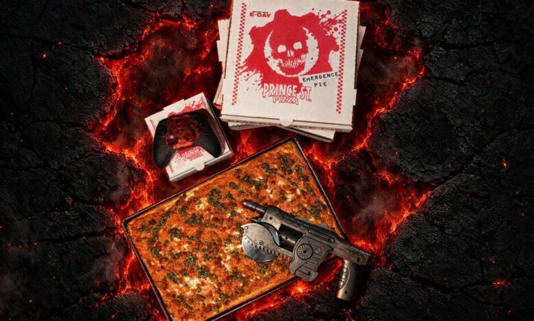 Gears Of War: E-Day Now Has Its Own Pizza, And It Even Comes With A Special In-Game Item Gears Of War: E-Day Now Has Its Own Pizza, And It Even Comes With A Special In-Game Item