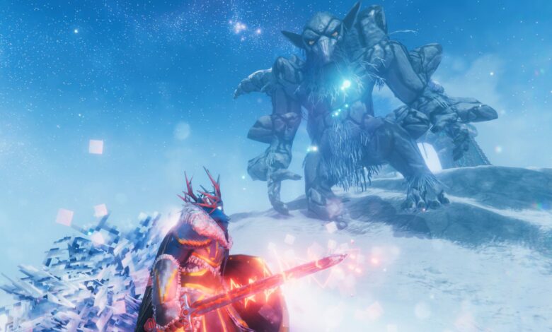 How to mine the petrified Gammeltroll in Valheim How to mine the petrified Gammeltroll in Valheim