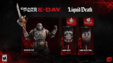 Gears of War: E-Day x Liquid Death – Unlock a Legendary Pose and More Gears of War: E-Day x Liquid Death – Unlock a Legendary Pose and More