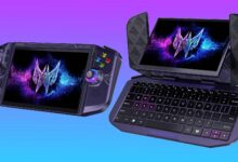Acer’s bizarre hybrid handheld/laptop concept is way more interesting than what is actually getting released this year Acer’s bizarre hybrid handheld/laptop concept is way more interesting than what is actually getting released this year