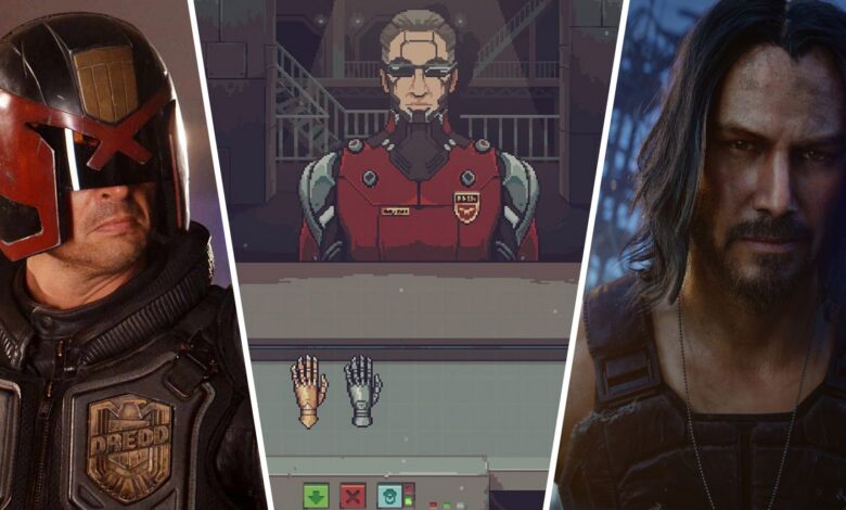 I feel like I'm running a corner store in Dredd or Cyberpunk 2077 I feel like I'm running a corner store in Dredd or Cyberpunk 2077