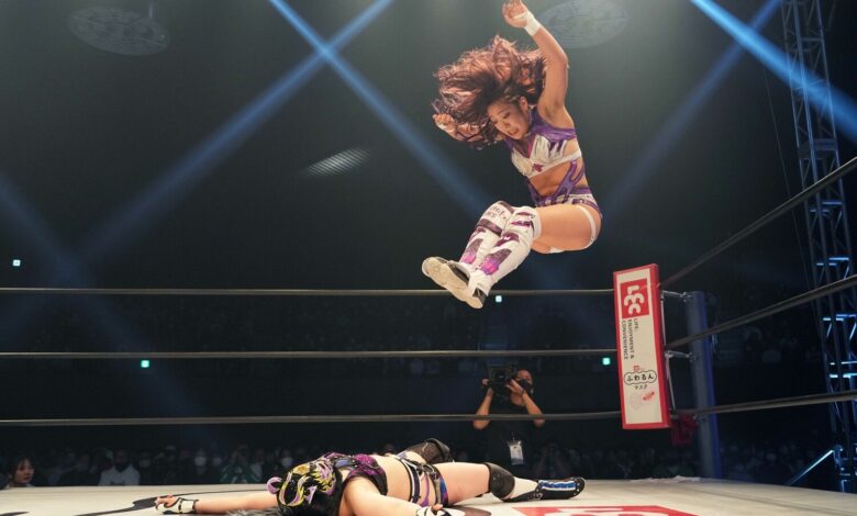 STARDOM Books 02line in Four-Way Korakuen Tag Match STARDOM Books 02line in Four-Way Korakuen Tag Match