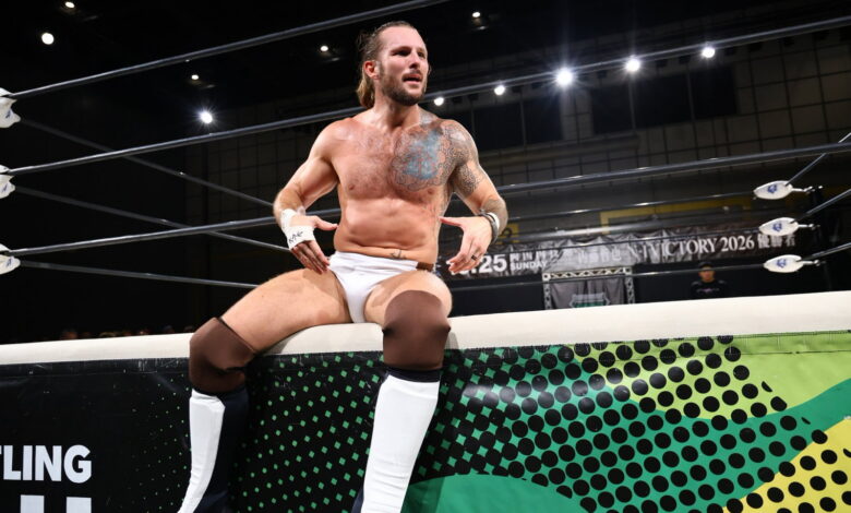 Shane Haste Hints at GHC Tag Title Pursuit After Iino Win Shane Haste Hints at GHC Tag Title Pursuit After Iino Win