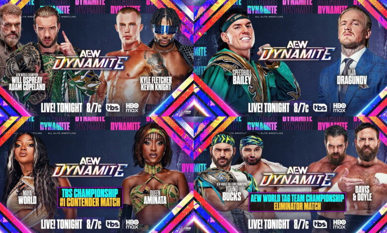 AEW Dynamite Results 10/21/26 AEW Dynamite Results 10/21/26