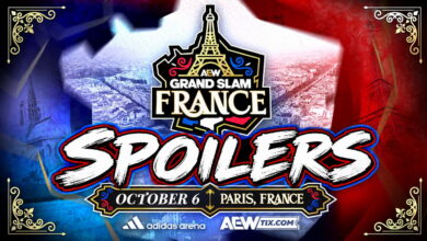 AEW Grand Slam Collision Spoilers From 10/6 Taping In France AEW Grand Slam Collision Spoilers From 10/6 Taping In France