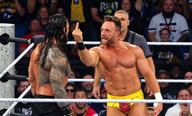 Roman Reigns vs. LA Knight Match Result Roman Reigns vs. LA Knight Match Result