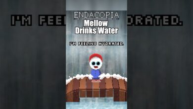 ENDACOPIA Mellow Drinks Water #shorts #gaming #endacopia ENDACOPIA Mellow Drinks Water #shorts #gaming #endacopia