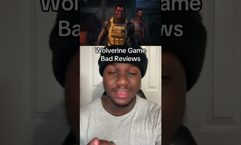 Wolverine game getting BAD reviews #fyp Wolverine game getting BAD reviews #fyp