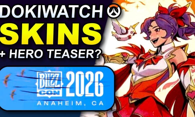 -NEW- Dokiwatch Skins + New Hero Teaser? – Overwatch BlizzCon Preview! -NEW- Dokiwatch Skins + New Hero Teaser? – Overwatch BlizzCon Preview!