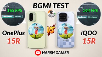 iQOO 15R vs OnePlus 15R Detailed BGMI Test – 144 FPS vs 165 FPS Who Wins? 🤔 iQOO 15R vs OnePlus 15R Detailed BGMI Test – 144 FPS vs 165 FPS Who Wins? 🤔