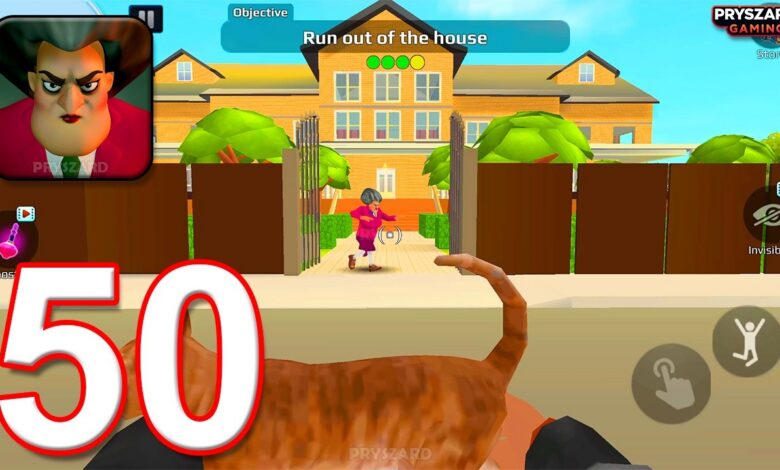 Scary Teacher 3D – (Poki) – Gameplay Walkthrough Part 50 – New Update Chapter 2 (iOS, Android)