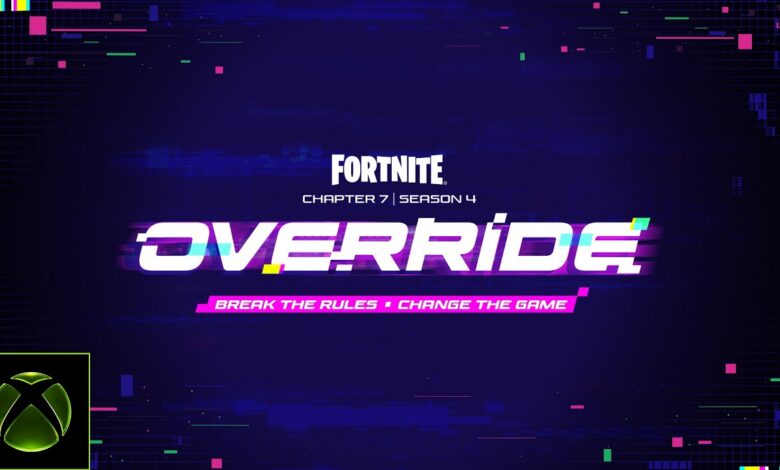 Fortnite Chapter 7 Season 4: Override | Official Trailer Fortnite Chapter 7 Season 4: Override | Official Trailer