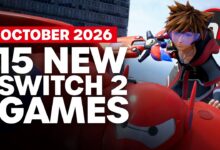 15 Exciting New Games Coming to Nintendo Switch 1 & 2 – October 2026