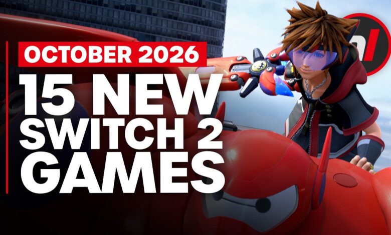 15 Exciting New Games Coming to Nintendo Switch 1 & 2 – October 2026