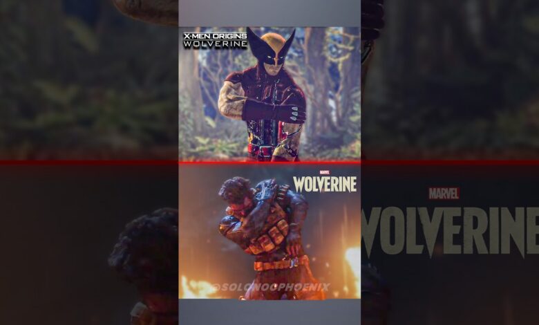 These Two Games are 17 Years Apart Part 3 – Wolverine #ps5 #wolverine #gaming These Two Games are 17 Years Apart Part 3 – Wolverine #ps5 #wolverine #gaming