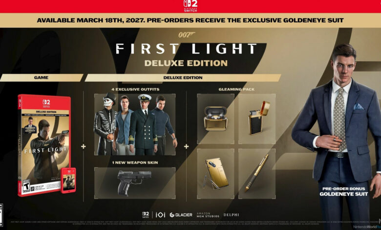 007 First Light Gets Switch 2 Premiere March 18 – News