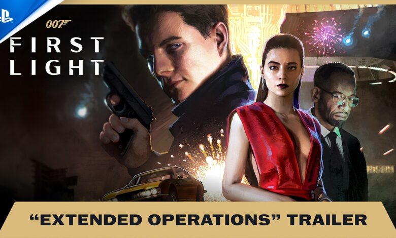 007 First Light – Extended Operations Free DLC Trailer | PS5 Games