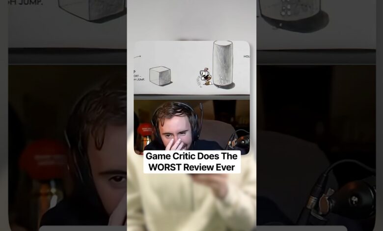 Game Critic Does The WORST Review Ever Game Critic Does The WORST Review Ever