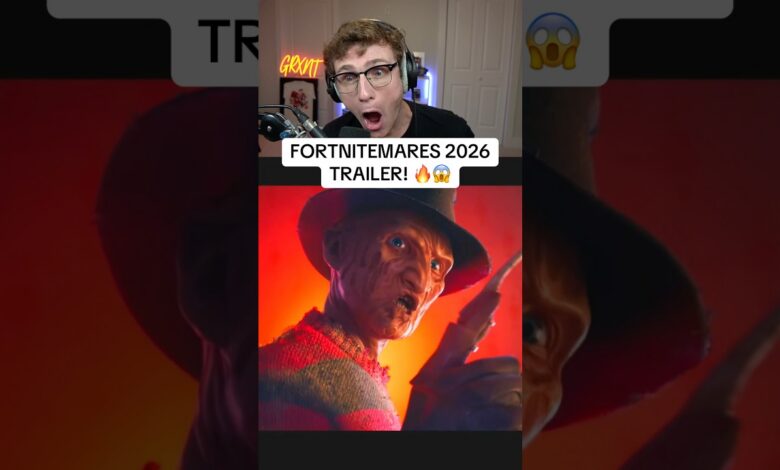 FORTNITEMARES 2026 TRAILER! 😱 FORTNITEMARES 2026 TRAILER! 😱