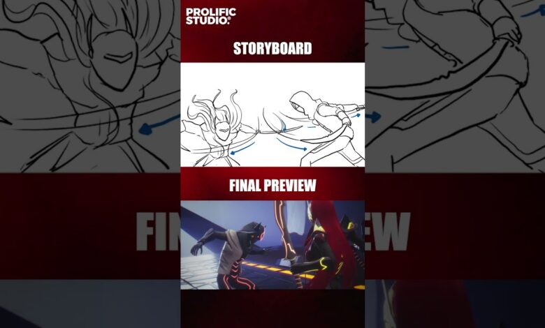 FROM STORYBOARD TO CINEMATIC: The Making of a Game Trailer!! FROM STORYBOARD TO CINEMATIC: The Making of a Game Trailer!!